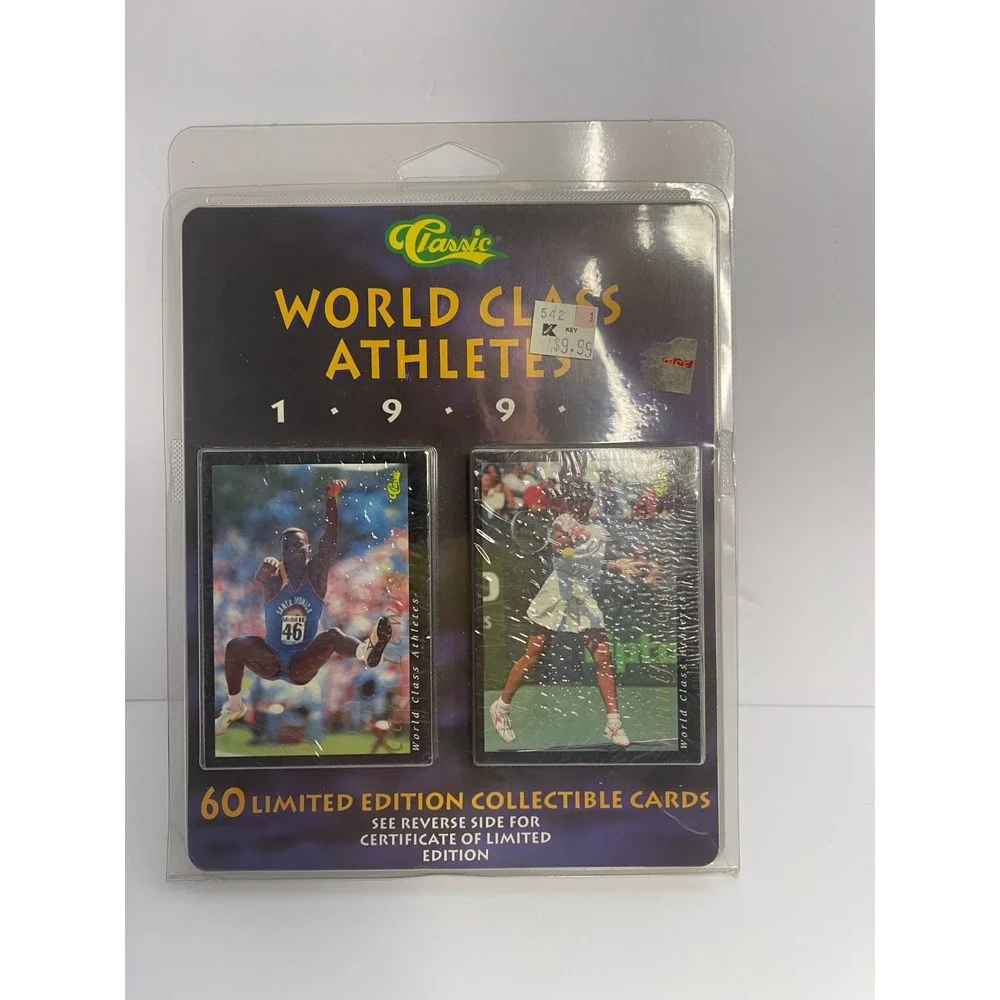1992 Classic World Class Athletes Limited Edition 60 Card Set Factory Sealed